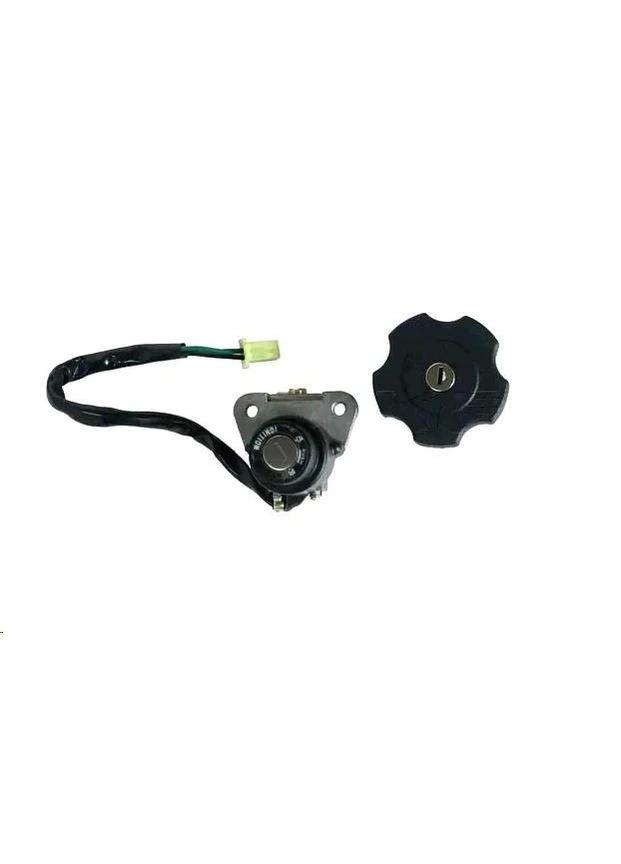 Замок запалювання (комплект) SkyMoto Dragon K166FML (+кришка бака) EURORUN No Brand (370111931)