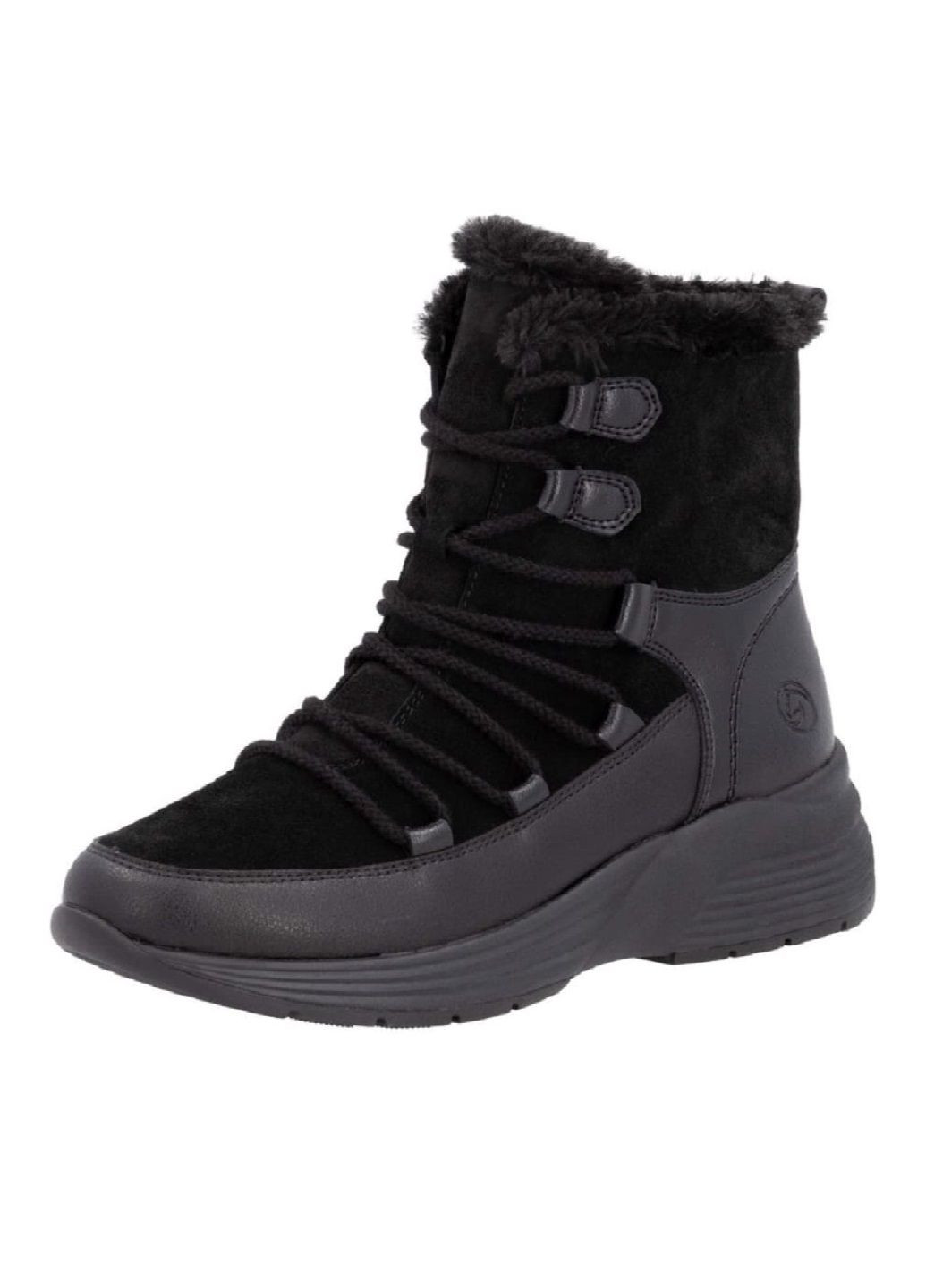 Зимние ботинки Remonte из натуральной замши