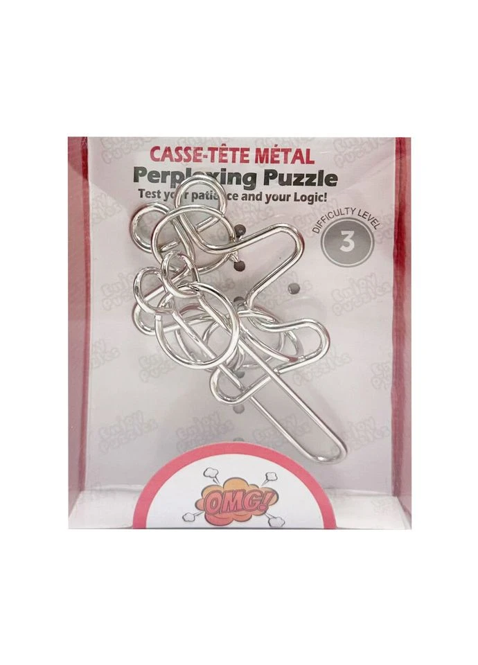 Металева головоломка "Perplexing puzzle" 5562D-14, 3 складність 5562D-14 Bambi (396894260)