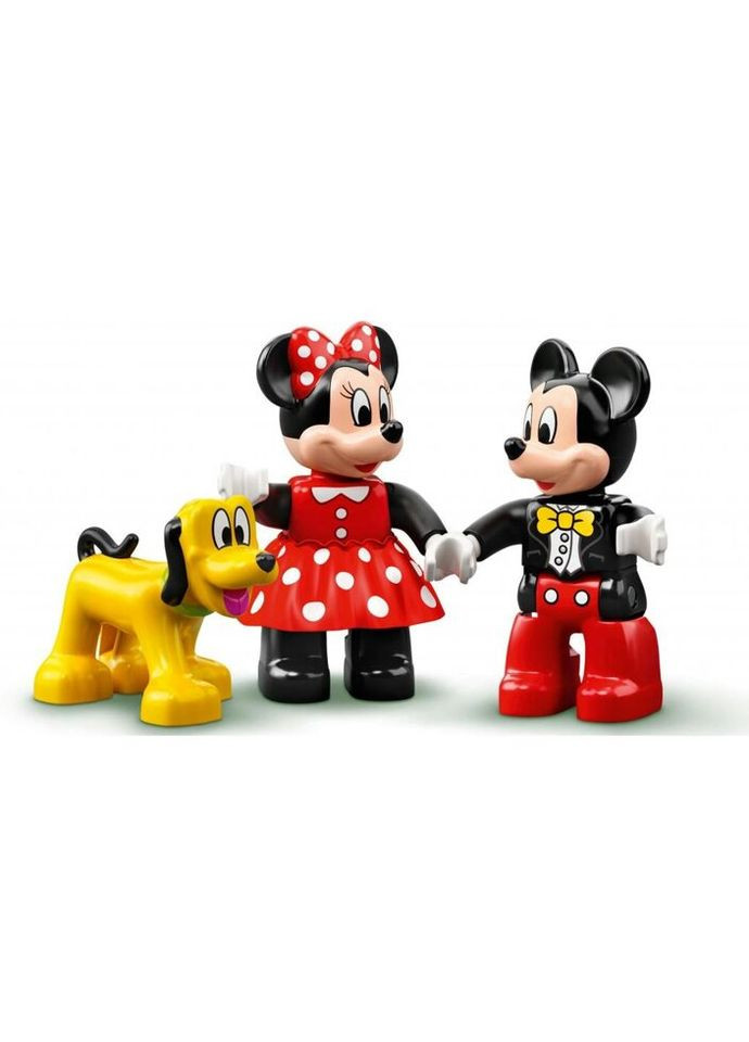 Конструктор DUPLO Disney Святковий поїзд Міккі та Мінні 22 деталі (10941) Lego (281425582)