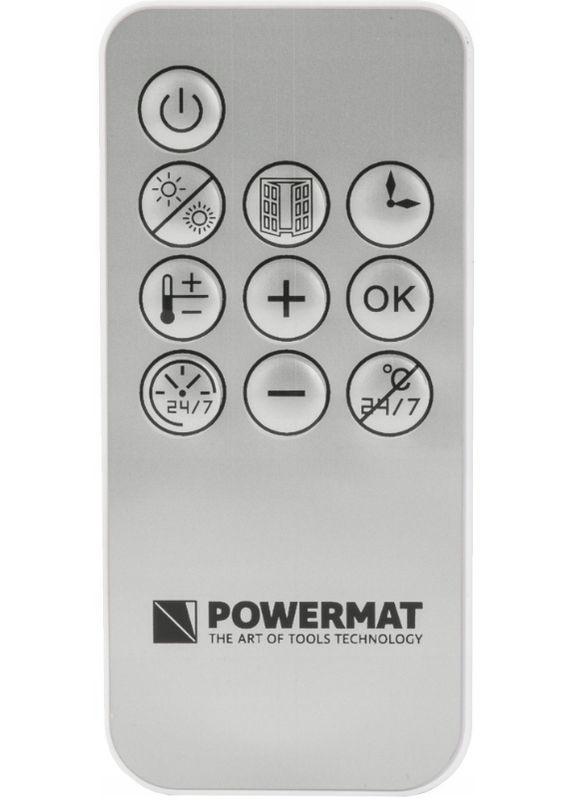 Теплова завіса 2000Вт Чорний (Польща) Powermat (338854890)