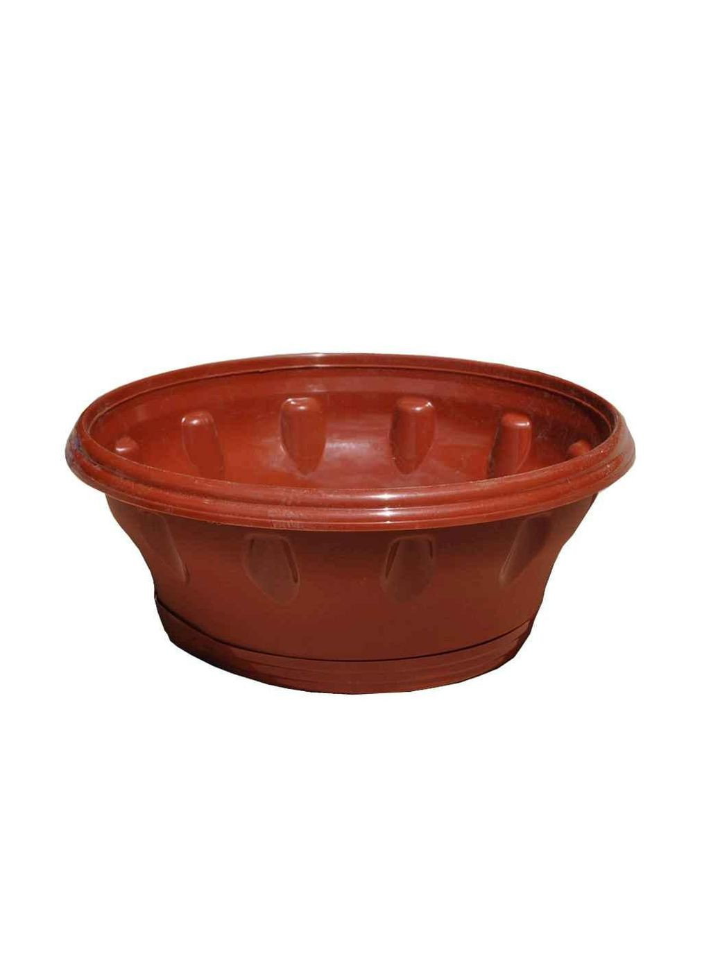 Вазон 3,5л 255мм Жанна №2 терак. ТМ Консенсус (303416650)