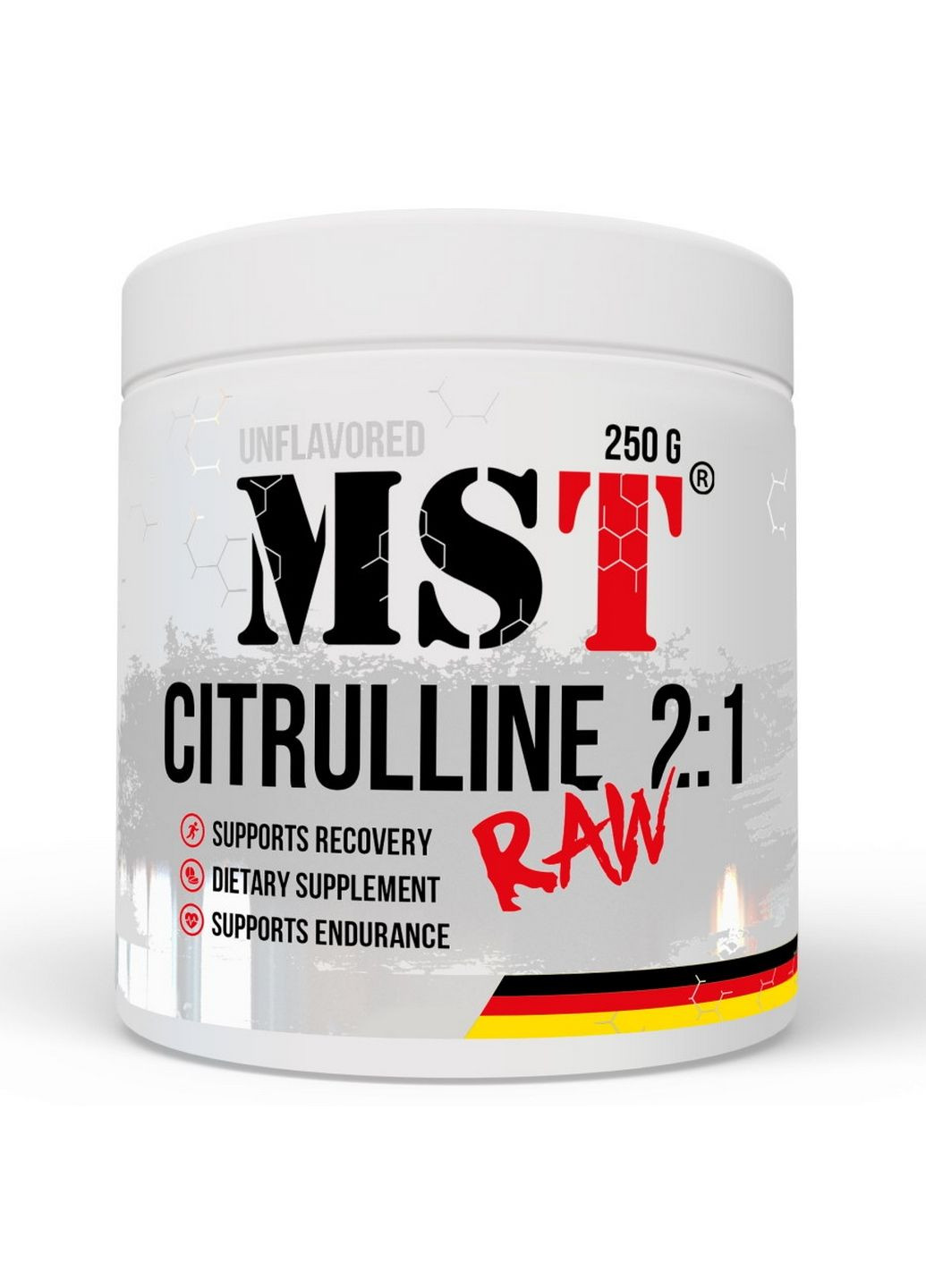Аминокислота Citrulline 2:1 Raw, 250 грамм MST (293337833)