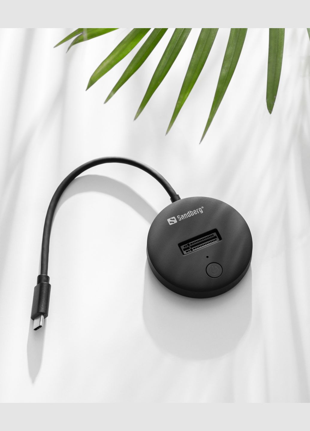 Докстанция USB3.2 Type-C -->SSD M.2, NVMe, M Key Sandberg (315799049)