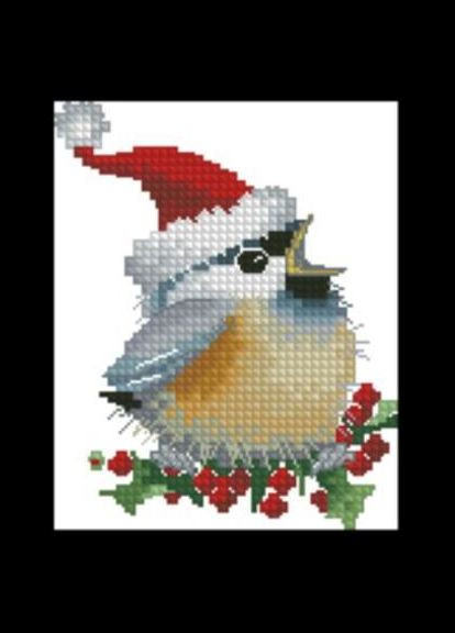 Набор для вышивки крестиком. Размер: 7*8 см Праздничный вид Лоскуток (315362127)