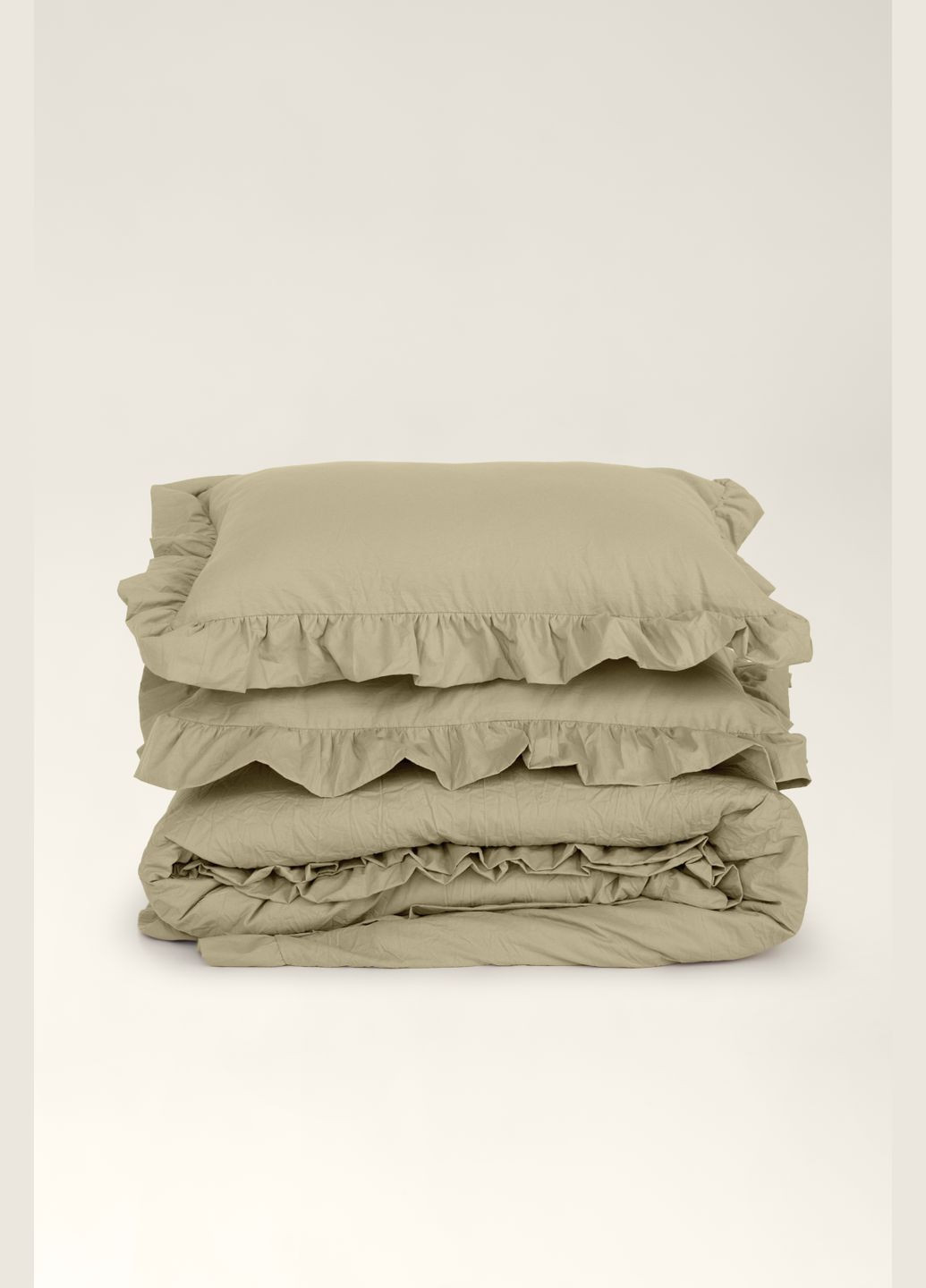 Постельное белье варенный хлопок полуторное 150 х 215 см 3в1 наволочки, пододеяльник, простынь Beni Home (345641682)