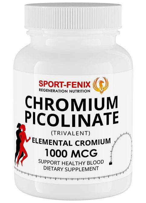 Chromium Picolinate 1000 mcg 120 Caps Sport-Fenix (362096688)