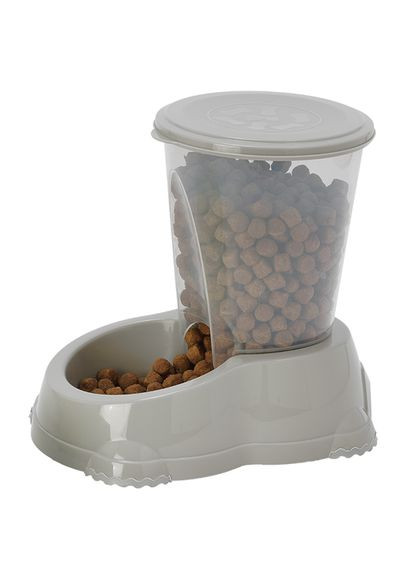 Smart Snacker автоматическая кормушка для собак и кошек, 1.5 л, Теплый серый, 23х15х22 см (5412087007028) Moderna (343276299)
