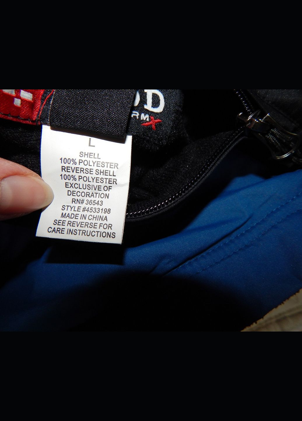 Жилет чоловічий двосторонній р.50 002GMZ Izod (315725261)