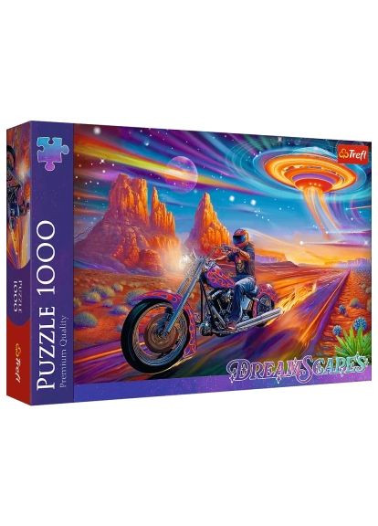 Пазл Дикая езда 1000 элементов (5900511109306) Trefl Дика їзда 1000 елементів (366070489)