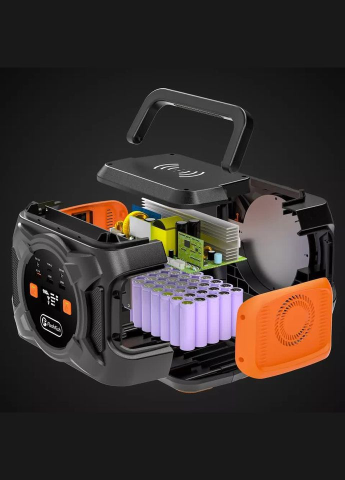 Портативная зарядная станция А301 320 W 8000 mAh Wireless Portable Power Station Black VHG (361111352)