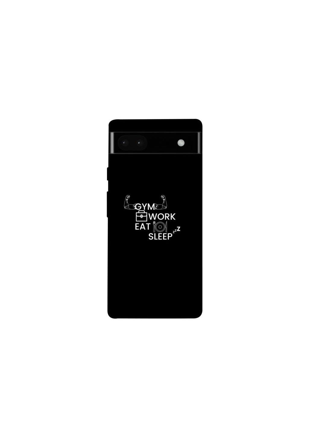 Чехол на Google Pixel 6a Gym v2 Frontalka (354181831)