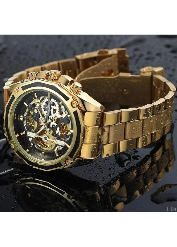 Наручные часы 8130 Gold-Black Forsining (387512875)