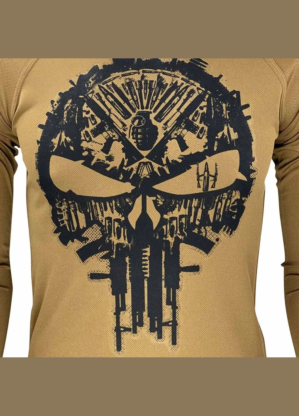 Оливковая реглан kramatan the punisher tactical design olive No Brand