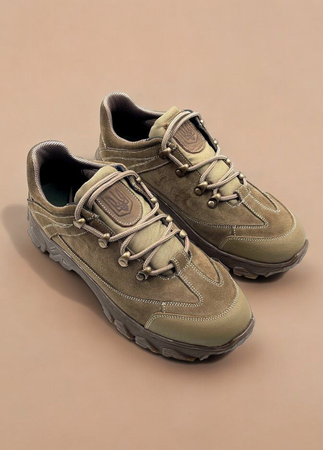 Демісезонні Жіночі Тактичні Кросівки. 36-50р Койот. Гідрофобна натуральна шкіра! MBDF-2128 No Brand (301138667)