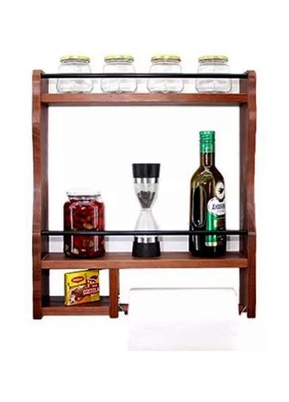 Тримач для паперових рушників з дерева Ботаніт савоярді (ДКП-010515) No Brand (327860621)