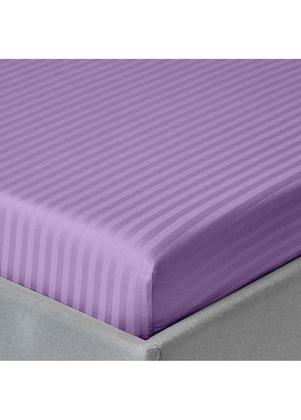 Подростковая постель сатин с простыней на резинке AMETHYST CS1 160х220 см Cosas (307477676)