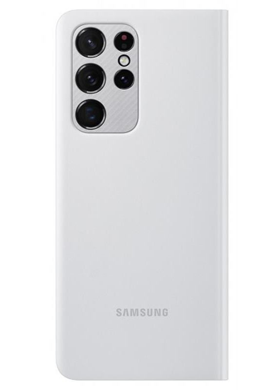 Чохол-книжка Smart Clear View Cover для Galaxy S21 Ultra SM-G998 Light Gray (EF-ZG998CJEGRU) Samsung (341488227)