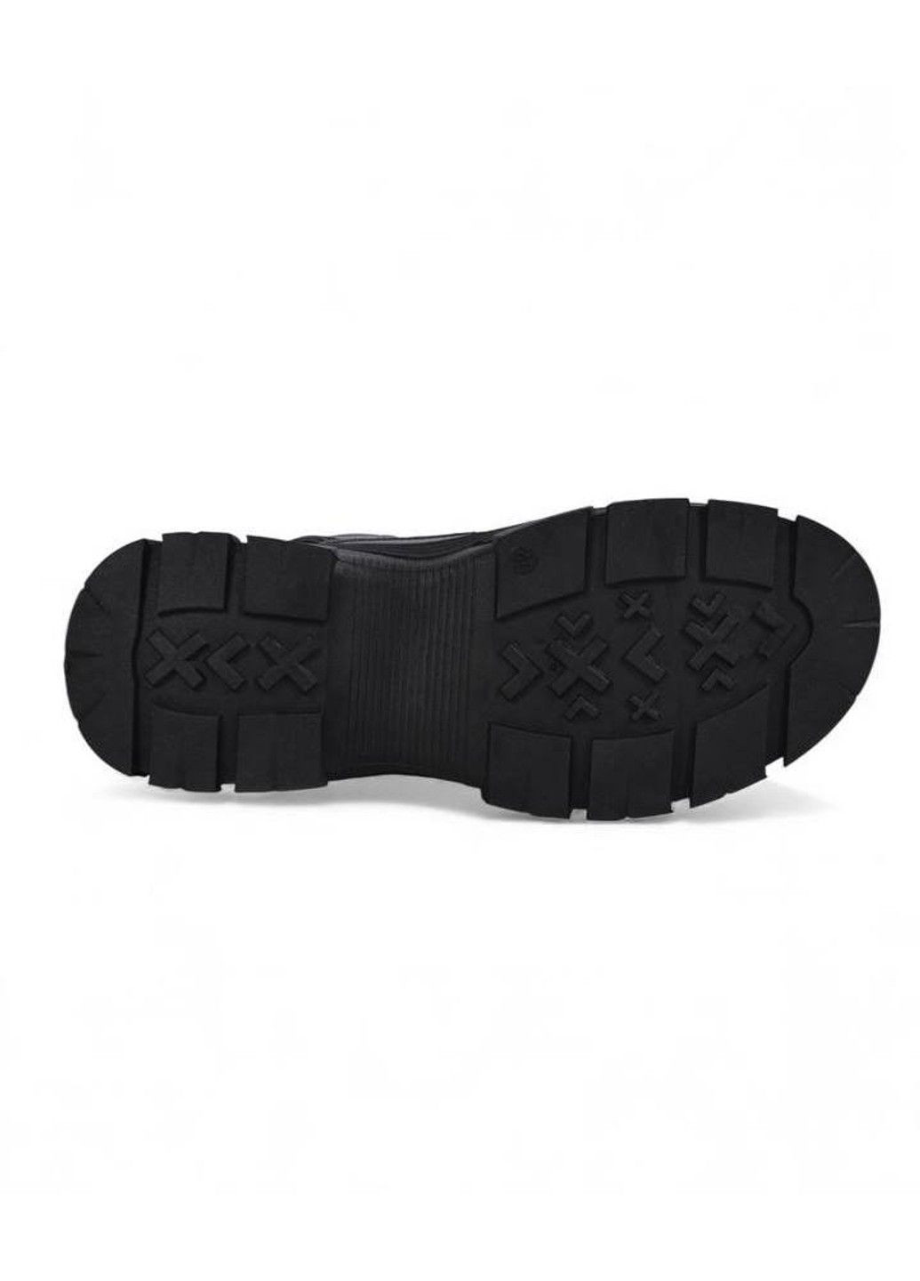 Зимние ботинки женские зимние на меху черные (n036) Loretta прессованная кожа