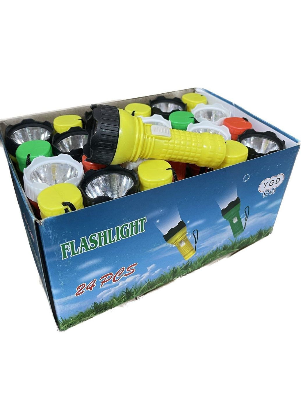 Ліхтарик на батарейках YGD-1718 Різнокольоровий shop (2000999347238) No Brand (368231097)