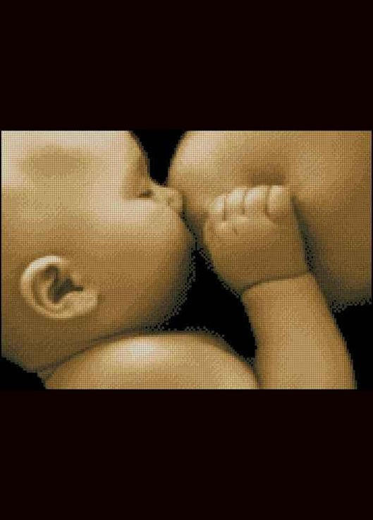 Набор для вышивки крестиком. Размер: 29*20 см. Минуты нежности Лоскуток (315357801)