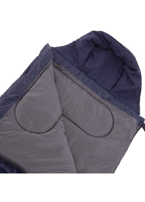 Спальный мешок одеяла с застегивающимся капюшоном (левосторонний) Турист (PL, вес 2000г, р-р190+30х80см, t-10 до +15, Champion (354703006)