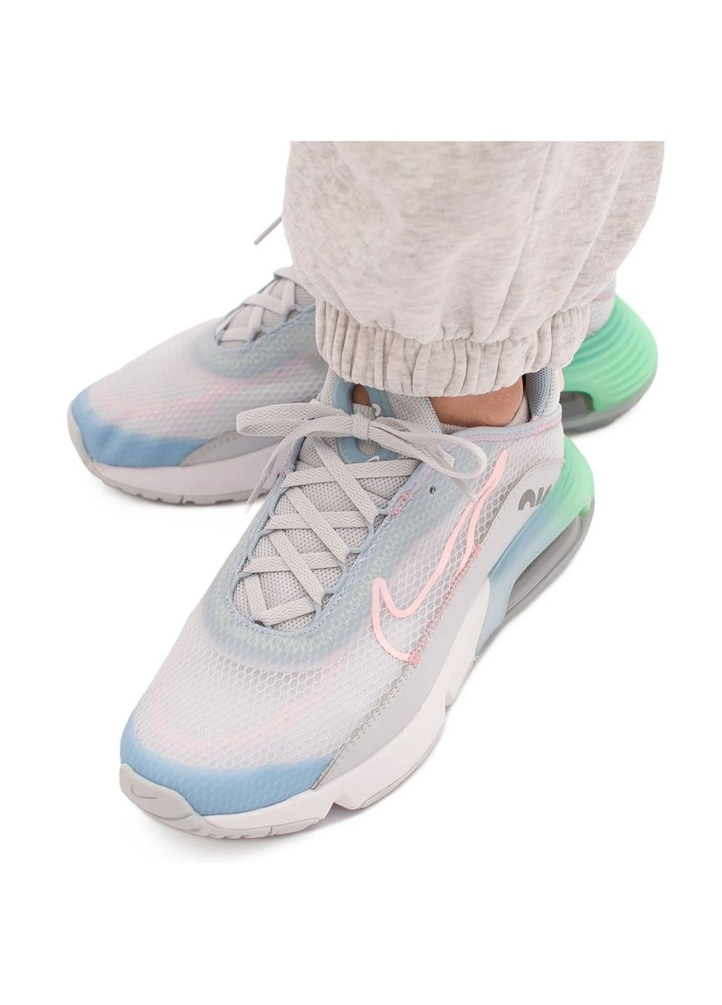 Кросівки жіночі Air Max 2090 Se (Gs) Grey CW5627-001 Nike сірі (364836639)