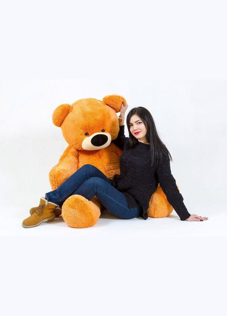 Большая мягкая игрушка Медведь Бублик 180 см медовый Алина (280915594)