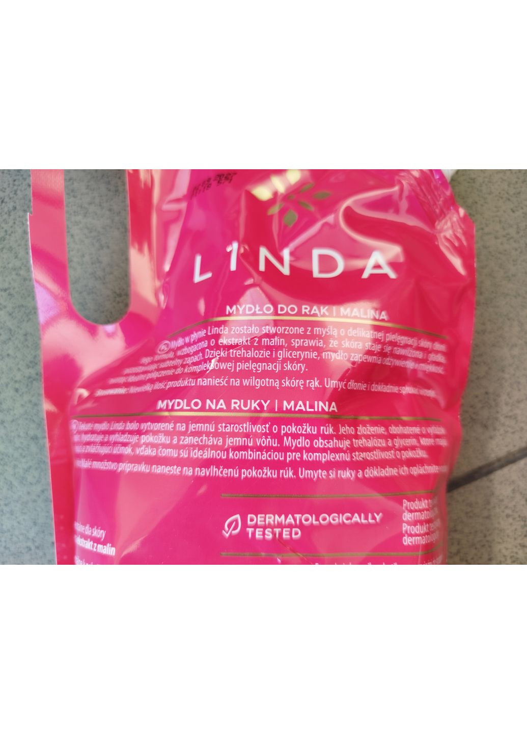 Рідке мило Linda малина 1 літр Biedronka (365246888)