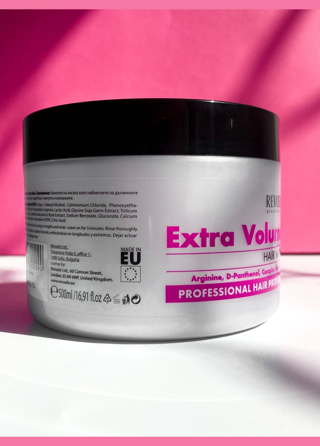 Маска экстра объем для тонкого и лишенного объема волос 500 мл REVUELE маска для волосся (314963740)
