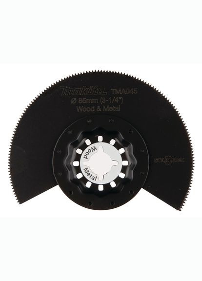 Сегментований пиляльний диск Starlock BIM B64799 (85 мм) полотно по дереву та металу (30857) Makita (290253297)