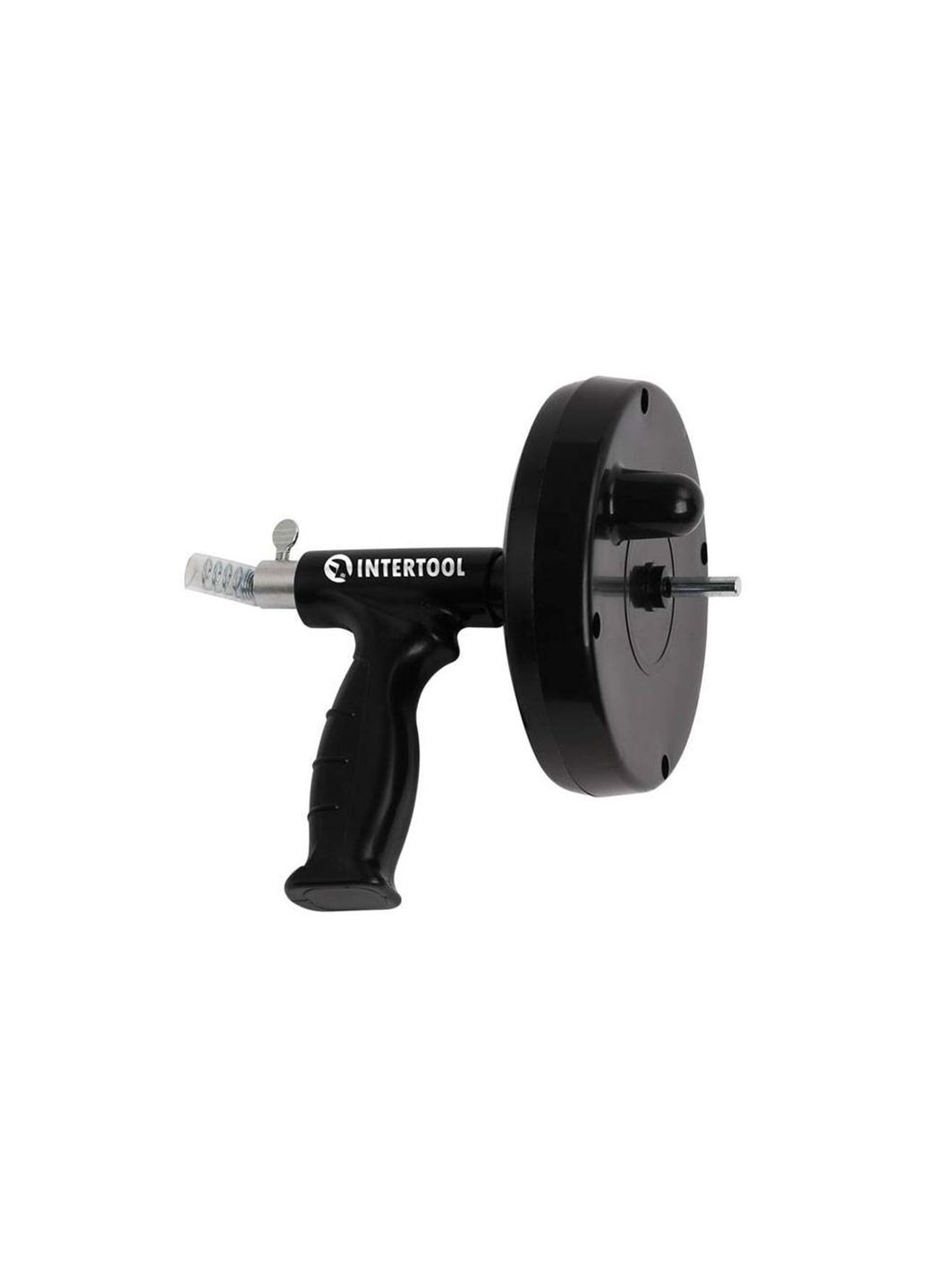 Трос сантехнічний каналізаційний на бобіні 6 мм x 4 м шпиндель для дриля Intertool (363977244)