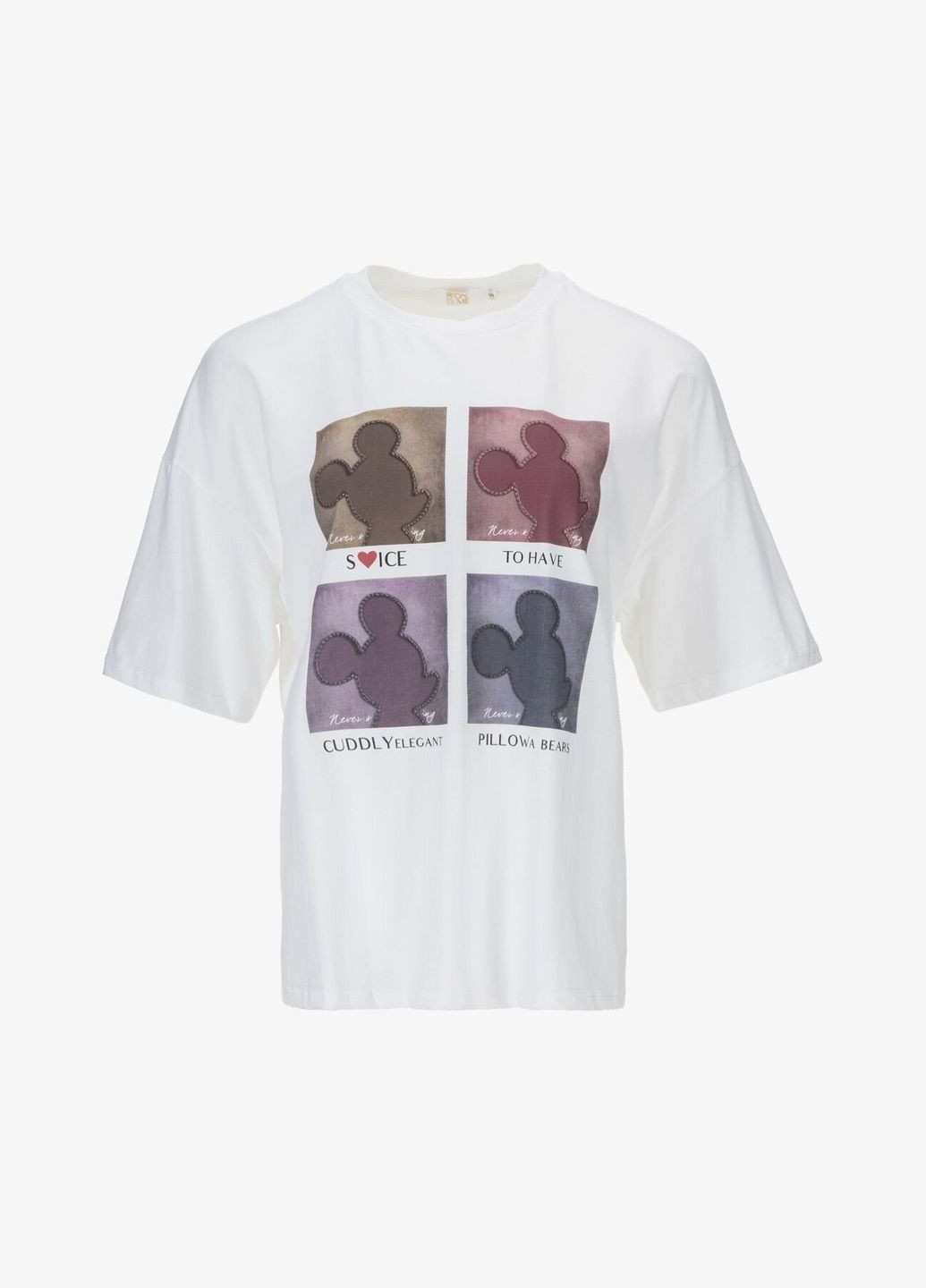 Футболка с принтом женская 241011-BP Белый shop (2000990900968) On me - (354935847)