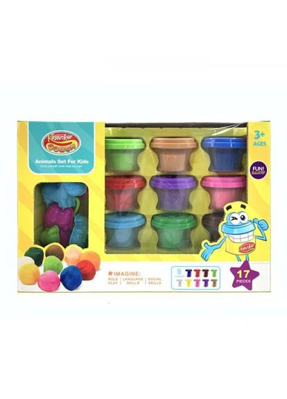 Набор для лепки MK-5449 9 цветов No Brand (351296665)