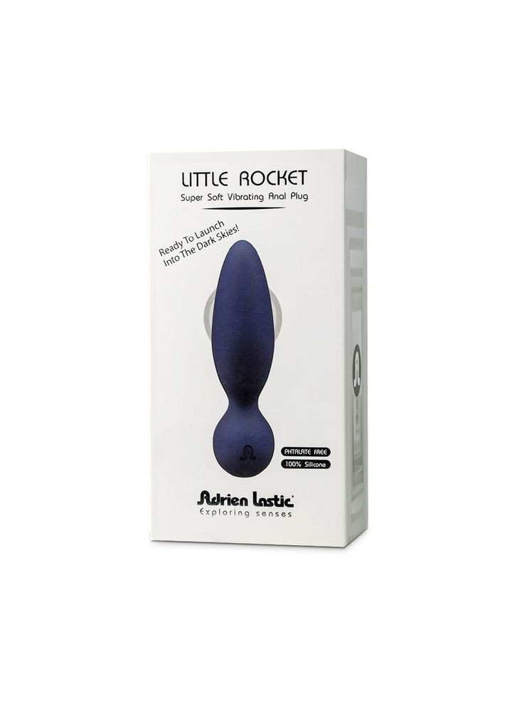Анальна вібропробка Little Rocket макс. діаметр 3,5 см, soft-touch Adrien Lastic (335392884)