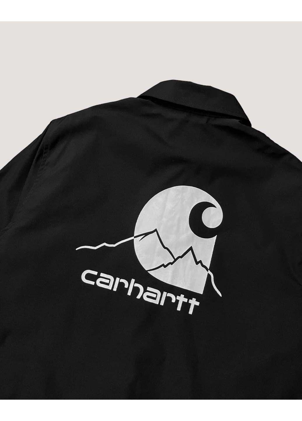 Черная демисезонная куртка Carhartt