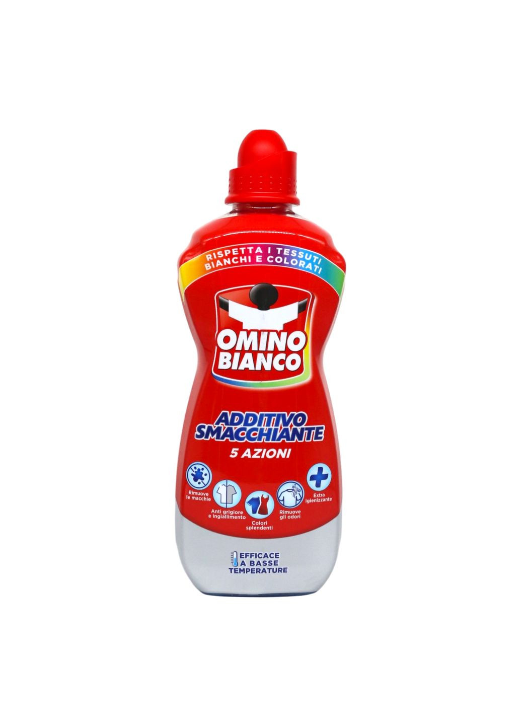 пятновыводитель и усилитель для цветных вещей 5в1 900 мл OMINO BIANCO (315446632)