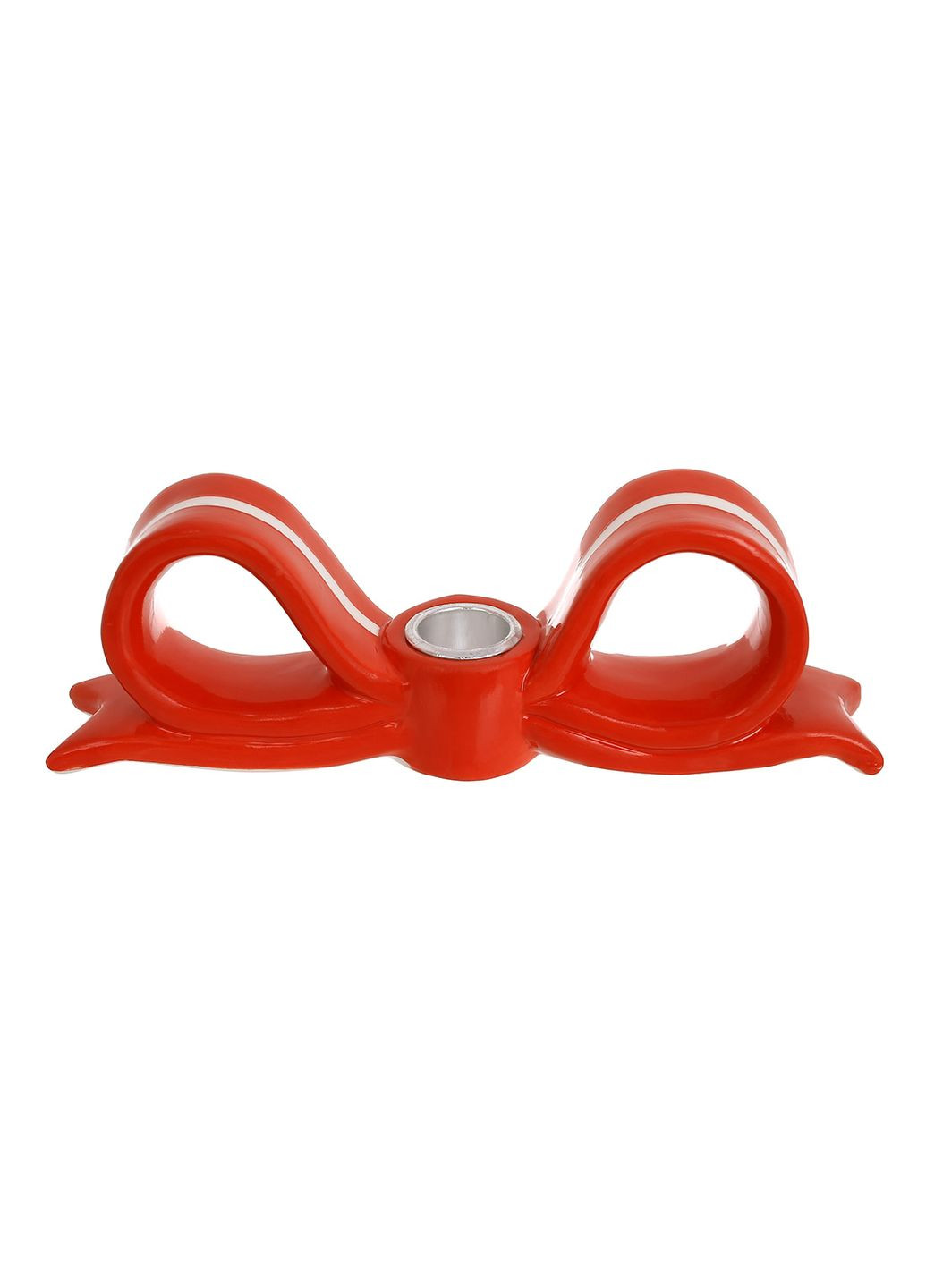 Подсвечник (свеча 23мм) керамический Бант 21*4*7см Deco (341484064)