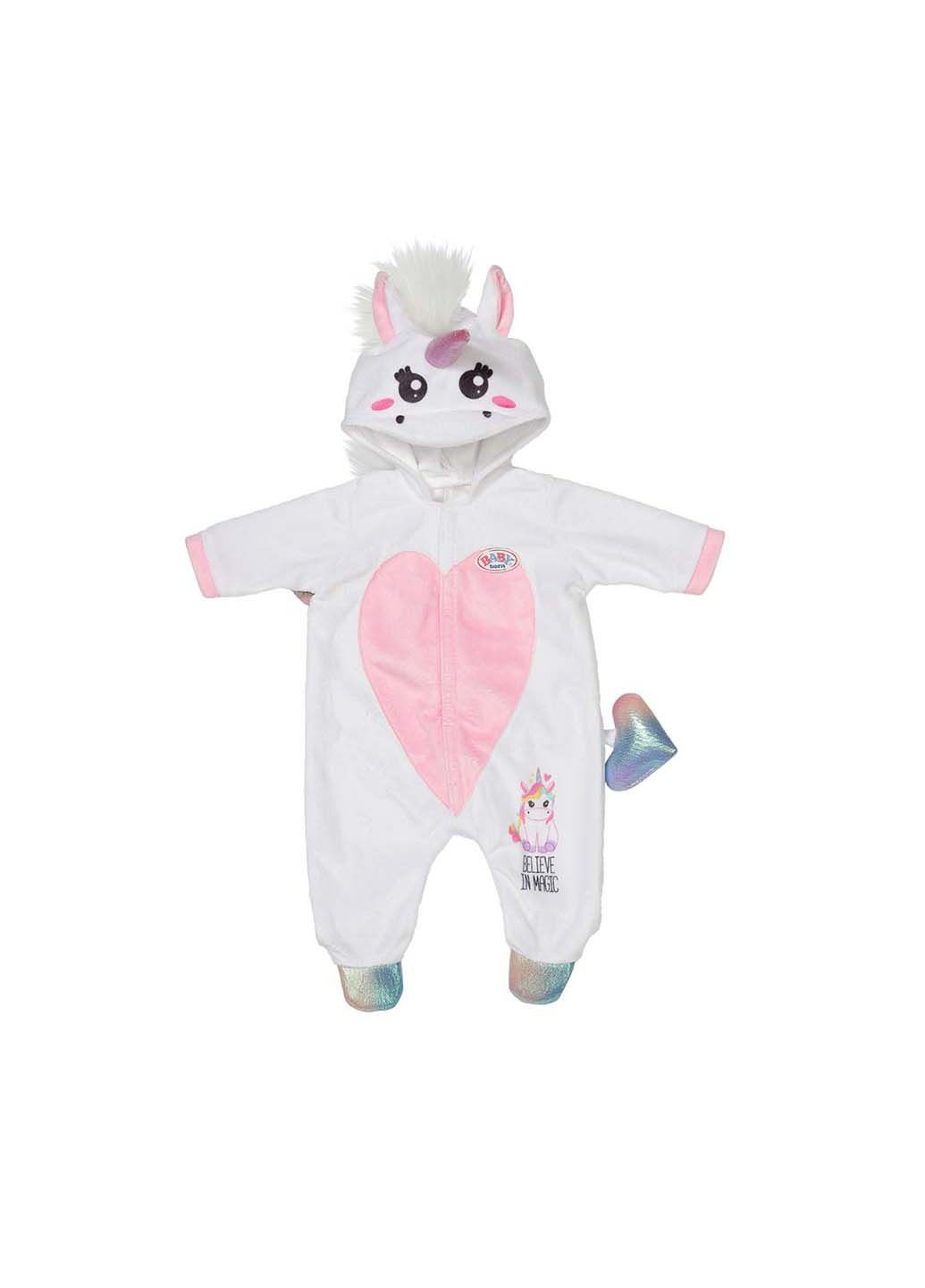 Комбінезон для ляльок у стилі єдинорога 43 см BABY born (278263353)