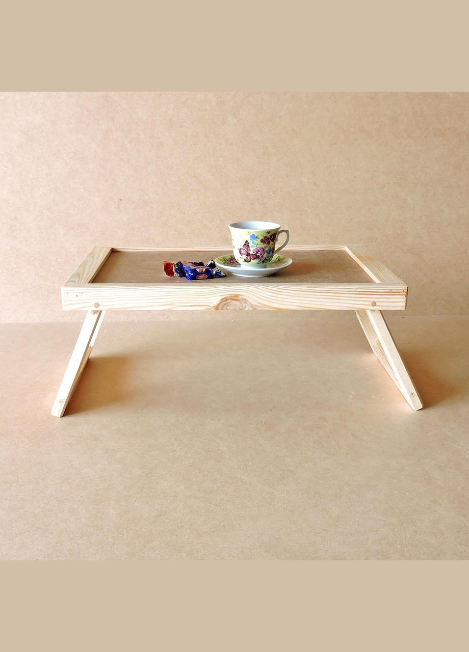 Столик-поднос для завтрака из дерева Невада бланже (СТП-001401) No Brand (327844721)