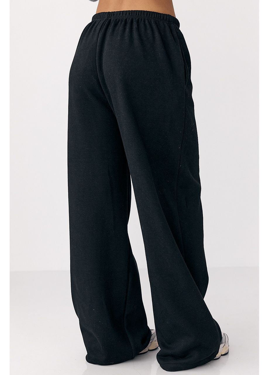 Спортивні штани з плюшевим начосом - сірий колір Lurex (361056787)