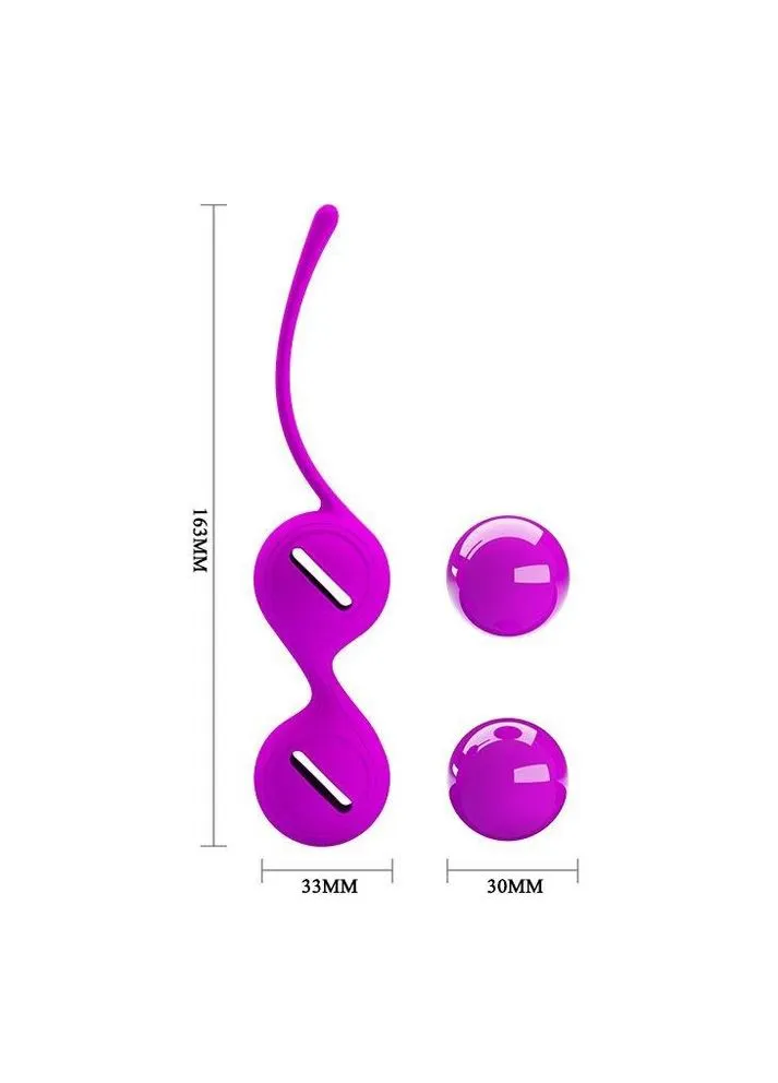 Вагинальные шарики Kegel BALL I BI-014490-1 Pretty Love (383071028)