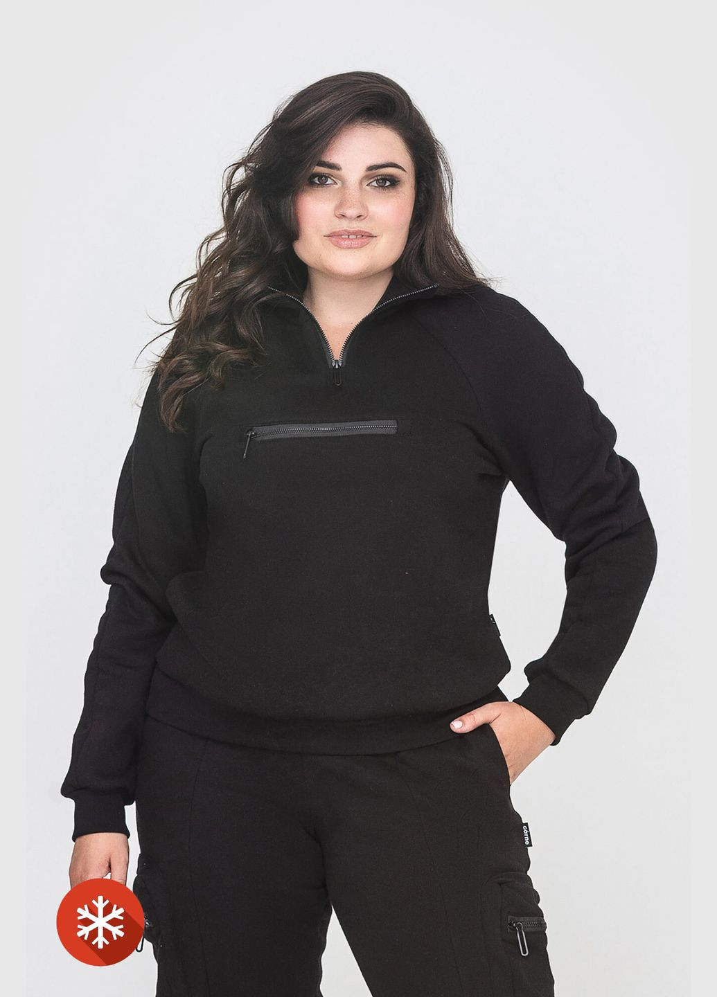 Теплая кофта OLESYA на флисе Garne (315067337)