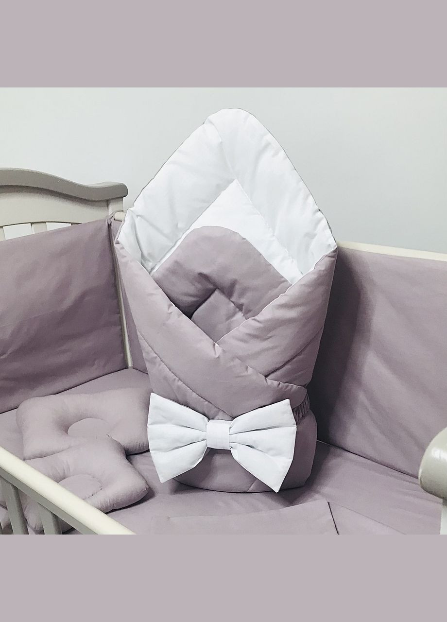 Конверт на выписку (одеяло) Фиолетовая зимняя бязь 90x90 см Penetka (329146251)