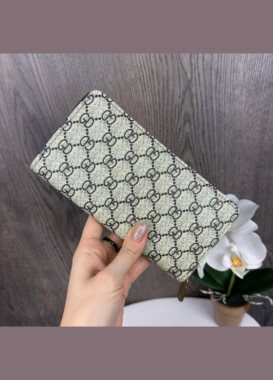 Женский кошелек клатч на молнии стиль Гуччи, модный портмоне для девушек No Brand (334730210)