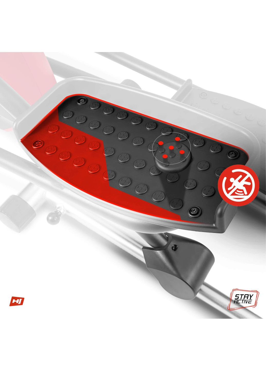 Орбитрек электромагнитный HS-095CF Prizm черный Hop-Sport (361951642)