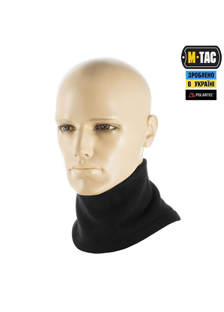 Шарф-труба Elite короткая с затяжкой флис (320г/м2) Black M-TAC (315339485)