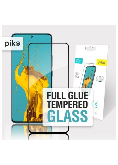 Скло захисне (1283126584008) Piko Full Glue Xiaomi Redmi Note 13 Pro 5G Black (366502401)