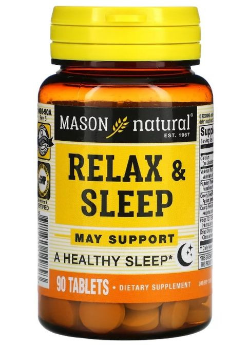 Relax and Sleep 90 Tabs Mason Natural (291848629)