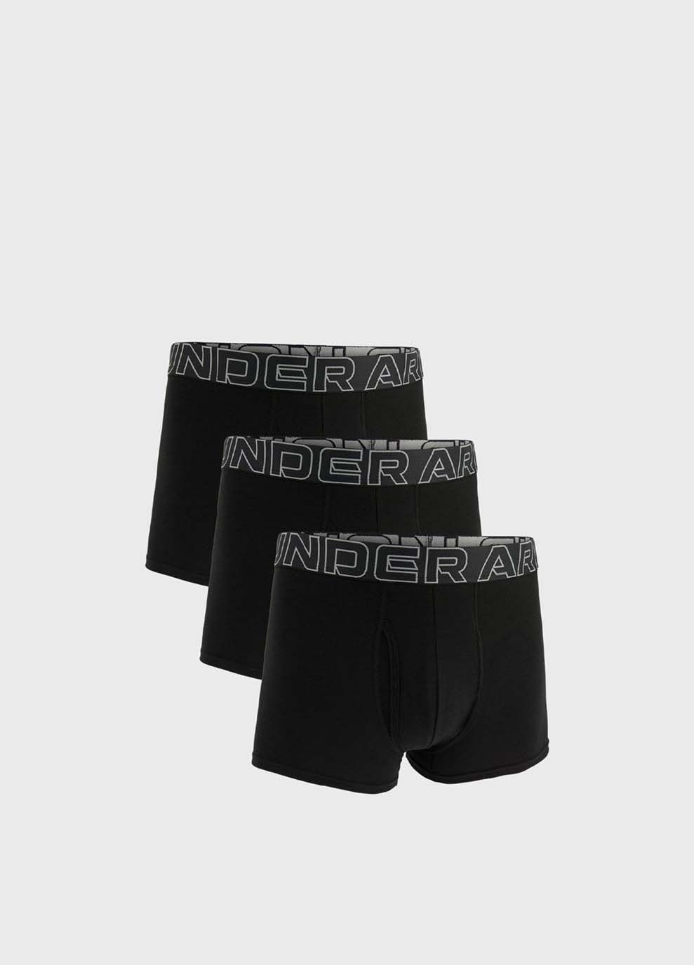 Чоловічі Труси UA Perf Cotton 3in Чорний Under Armour (302246246)